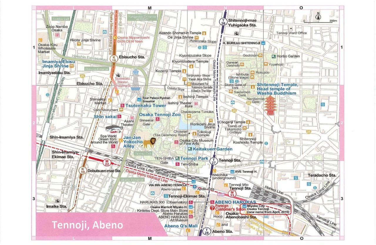 Miyako City Osaka Tennoji מראה חיצוני תמונה